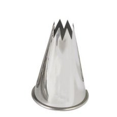 LAU24204 Spuitmond inox getand 4mm