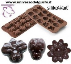 SIL22124Z Chocoladevorm silicone Springlife 36x26x1.5cm
