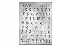 Cocolademal alfabet 18x14xh0,5cm