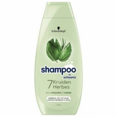 Shampoo 400ml 7 kruiden groen