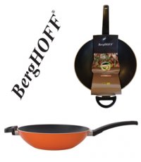 Wok 28cm oranje