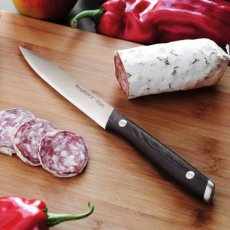 DAI99323 Universeel mes met donker houten handvat 12cm