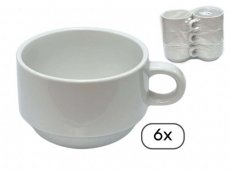 Stapelbare tas 8xh5.5cm per 6