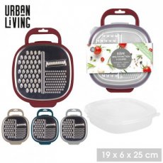 URB28852 Rasp met reservoir en deksel 25x20cm