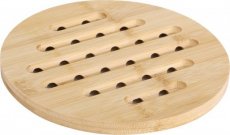 URB30128 Onderlegger bamboe rond 19cm