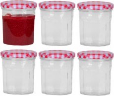 URB53344W Konfituurpotten 300ml per 6